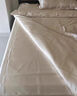 进出口重磅真丝100%桑蚕丝四件套丝滑裸睡丝绸凉感高端被套可定制 香槟金【顺丰速递+礼袋包装】 1.8m 床单款 四件套-被套220*240cm 实拍图