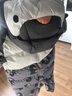 巴拉巴拉童装婴儿连体衣羽绒服假两件宝宝衣服冬装外出萌男童女童 灰色调00322 90cm 实拍图