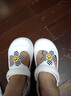 速狐（SUHU）夏季洞洞鞋女软底玛丽珍防滑护士鞋上班韩版学生外穿凉拖鞋凉鞋女 白色升级版 37-38 适用于37-38的脚 实拍图