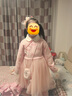 戴维贝拉（DAVE＆BELLA）Hello Kitty联名戴维贝拉女童连衣裙秋冬童装国风裙子 实拍图