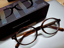 眼镜生活（LOHO）书呆子眼镜玳瑁椭圆小框近视防蓝光学镜架素颜miu系配蔡司镜片 实拍图