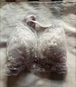梦芭蒂（Moonbadi）内衣女刺绣蕾丝乳胶文胸大胸显小显瘦薄款无钢圈聚拢防下垂胸罩 实拍图