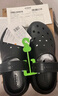 卡骆驰crocs檀健次同款经典泡芙洞洞鞋百舒适男沙滩鞋女鞋休闲鞋|207521 黑色-001(含智必星) 40 (250mm) 实拍图