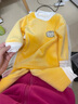 Radinka2024秋冬上新儿童保暖内衣套装宝宝加厚衣服男女童加绒家居服CEF 双面加绒-黄色 73cm 实拍图