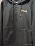 FILA斐乐官方女装外套秋季上衣多彩潮流加绒保暖开衫连帽小熊外套 正黑色-F51W138599FBK(加绒) 165/84A/M 实拍图