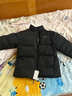 NEW BALANCENB24冬季新款男女情侣款羽绒服立领鸭绒防泼水常规款外套AMJ44302 【防泼水-尺码偏大】AMJ44302-BK M 实拍图