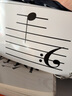 乐优右脑 钢琴88键五线谱识谱卡164张音符卡大小提琴萨克斯吉他长笛小号 大提琴100张16.5*10cm打孔送2环 实拍图
