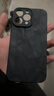 萌续 高级肤感褶皱iPhone15promax手机壳16promax苹果14/13全包软套12/11防摔壳xs情侣潮苹果17promax 肤感褶皱壳【黑色】 iPhone14promax 实拍图