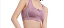 骆驼（CAMEL）运动内衣女跑步瑜伽健身外穿背心文胸 J0S1QL9905 流沙紫 XL 实拍图