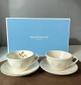 WEDGWOOD[母亲节礼物]欢愉假日树莓2杯2碟咖啡杯碟精致茶杯碟高颜值下午茶 欢愉假日2杯2碟(白色+树莓) 实拍图