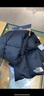 北面（The North Face）羽绒围巾Nuptse情侣款700蓬鹅绒填充户外舒适保暖新款|89WJ JK3/宇宙黑 OS 实拍图