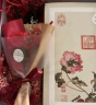 粉奇奇母亲节礼物实用送妈妈生日礼物送长辈老年人丈母娘女士丝巾梳子 荷韵丝巾+檀木梳+康乃馨花束 实拍图