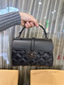 纪诗哲奢侈品牌包包女包2025新款手提包单肩斜挎包通勤生日跨年礼物 黑色【当/次日达】 【送女友送老婆实用走心礼物】 实拍图