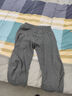 海澜之家保暖裤男士秋裤男纯棉打底裤男保暖裤100%纯棉毛裤线裤棉裤男秋裤 深麻灰 L -170/95(110-130斤) 实拍图