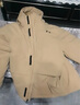 安德玛安德玛男装 出游季纯色时尚保暖连帽羽绒服23600801-001 23600801-001 3XL 实拍图