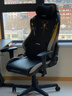 迪锐克斯 漂移系列 迪锐克斯人体工学电竞椅子电脑椅游戏办公家用 启程/皮革 铝合金脚 实拍图
