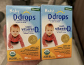 Ddrops滴卓思婴儿d3滴剂 维生素d3婴儿钙吸收骨骼牙齿发育 低敏d3 0-1岁 【出生-1岁】婴儿D3滴剂400IU 实拍图