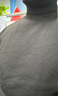 NASA GISS高领毛衣男秋冬加绒保暖针织衫男士毛线衣 高领黑色加绒 3XL  实拍图