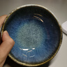 悠瓷（youcci）高级感窑变釉蓝色餐具陶瓷面碗饭碗汤碗成套欧式家用复古不规则碗 云梦-5英寸不规则饭碗-碧蓝 实拍图