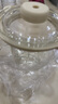 World Kitchen康宁养生壶 全玻璃恒温壶煮茶壶煮茶器1L 办公室热牛奶神器保温壶家用花茶壶烧水壶电热水壶煮水壶 【茶漏+炖盅款】+全玻璃盖子 1L 实拍图