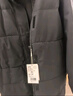 安踏（ANTA）速暖羽绒服 中长羽绒服女装冬季户外加厚防风保暖外套棉服上衣 【精致织带款】基础黑8902-4 M /女165 实拍图