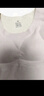 猫人（MiiOW）保暖背心女士内衣带胸垫德绒含羊绒蚕丝打底吊带无痕 肤色L 实拍图