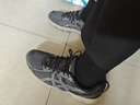 亚瑟士ASICS男子舒适透气越野跑步鞋 GEL-VENTURE 6 黑灰色 44  实拍图