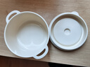 炊大皇 保鲜盒饭盒大容量泡面碗便当碗密封耐高温PP可微波加热奶白2件套 实拍图