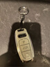绅创2023款奥迪a6l钥匙套A4L A3 Q5LQ7 Q8 Q3 Q2L A5 高档壳男女包扣 G款【象牙白】+挂扣 实拍图