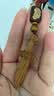 珍如意桃木剑宝宝婴儿防惊吓儿童护身符真桃木东南枝成人随身避煞挂件 祥云剑【精雕加厚】钥匙扣款 实拍图