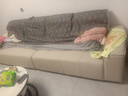 香格世家政府补贴真皮沙发奶油风客厅小户型现代简约直排高靠背皮艺沙发 3.2米-直排四人位 新一代加厚猫抓皮【豪华版】 实拍图