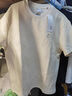GXG男装 双色肌理面料短袖T恤男士上衣 24年夏季 实拍图