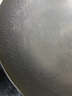 章状元章丘手工铁锅老式已开锅精铁不锈爆炒铁锅家用无涂层锤纹不粘铁锅 轻音款单锅 32cm 实拍图