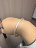 顺庆银楼S9999银古法银手镯女足银镯子年轻款实心手环小众ins风送女友 古法银镯40克58mm配证书 实拍图