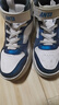 安踏（ANTA）儿童运动鞋男大童2024秋冬百搭小白鞋魔术贴高帮板鞋A12438002 实拍图