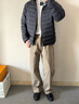 波司登轻薄羽绒服男短款90绒三防面料0压便捷收纳立领内胆外套 实拍图