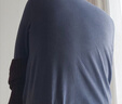 蕉内热皮303+++秋衣秋裤男女士保暖内衣套装抗菌加绒打底加厚秋冬季 【男款】普蓝 4XL 实拍图