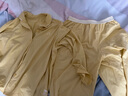 蕉内周冬雨同款301H睡衣男女士纯棉情侣家居服速干春夏季送父亲节礼物 【女士】豆黄-周冬雨同款 M 实拍图