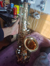 星海（XINGHAI INSTRUMENT）中音萨克斯 降E调萨克斯乐器 初学者演奏儿童 学生考级款萨克斯 初学款YH-421/Eb调中音萨克斯 实拍图