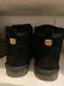 意尔康靴子 雪地靴2025冬季新款短筒靴加绒保暖舒适棉靴男女情侣款 红棕（女款） 38 实拍图