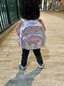 KUROMI幼儿园女书包女孩3-6岁轻便小班小学生儿童户外出游双肩背包可爱 【书包+小公仔】闪粉图案 幼儿园 实拍图