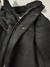 雪中飞羽绒服男士鸭绒冬季可拆卸帽温暖加厚短款时尚商务休闲百搭外套男 黑色 XL (180) 实拍图