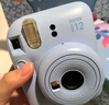 富士（FUJIFILM）mini12自带美颜拍立得相机花与她礼盒版含花花相纸迷你7+/se/90/99胶片相机升级版 绣球蓝【花与她礼盒】 套餐二【标配套餐共20张相纸+水晶壳+升级版礼包】 实拍图