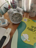 闹钟学生专用复古机械打铃大音量家用时钟可充电起床神器男孩女孩儿童自律时间管理闹铃小钟表 白色3寸【送电池】 干电池 实拍图