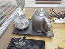 容声（RONGSHENG）全自动底部上水电热水壶嵌入式茶台烧水壶一体机茶具套装自动抽水烧水器电茶炉保温泡茶煮茶电水壶 1.2L 双边上水煮茶款|316钢|高低水位感应 实拍图
