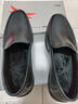 红蜻蜓男棉鞋厚绒保暖牛皮男鞋一脚蹬休闲套脚商务皮鞋 WTA30612黑色42 实拍图