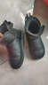巴布豆（BOBDOG）巴布豆童鞋女童靴子冬季软底加绒儿童雪地靴 B16515030 黑色36 实拍图