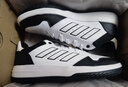 adidas GAMETALKER简约休闲低帮篮球运动板鞋男女阿迪达斯官方 白色/黑色/灰色 40.5 实拍图