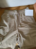 短裤男士绑绳工装裤夏季薄款宽松休闲百搭短裤男士潮流运动五分裤 卡其色【劲都G111】 3XL 【160-180斤】 实拍图
