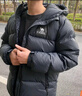 骆驼炽云羽绒服男女户外保暖鸭绒百搭情侣面包服冬城市轻户外 黑色，男款 M 实拍图